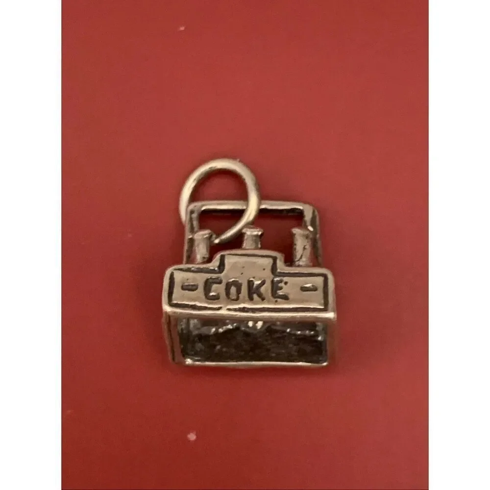 6 Pack of Soda Bottles Sterling Silver Jewelry Charm #drinks #souvenir
